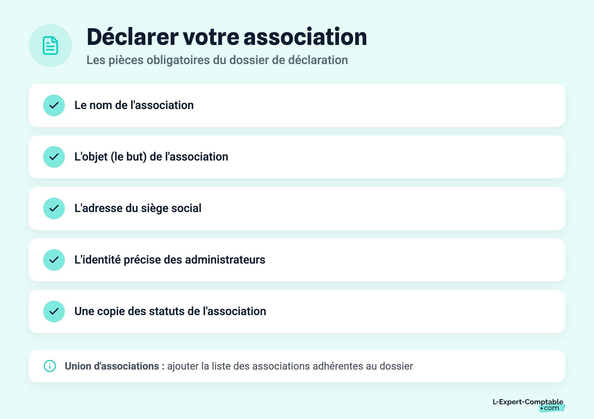 Déclarer votre association